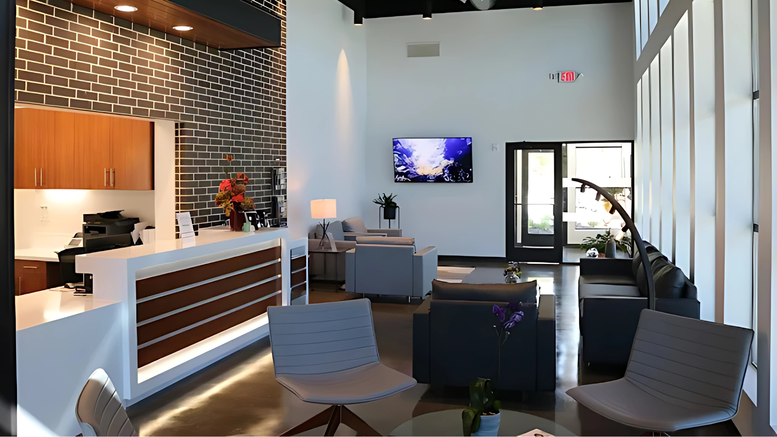 Dentistry by Brand North Garland Office Lobby